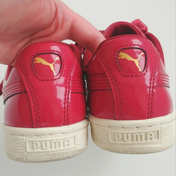 PUMA Basket Heart Patent sneakers - Picture 4 of 7